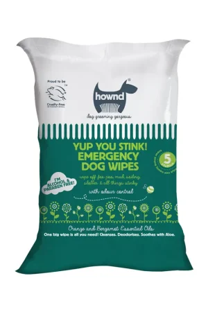 Betrouwbaar Hownd Yup You Stink! Antibacterial Emergency Dog Wipes