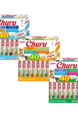 Inaba Churu Variety Box - 40 stuks Beperkt Aanbod