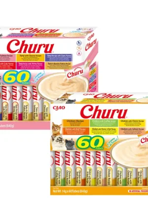 Inaba Churu Variety Box - 60 stuks Must-Have