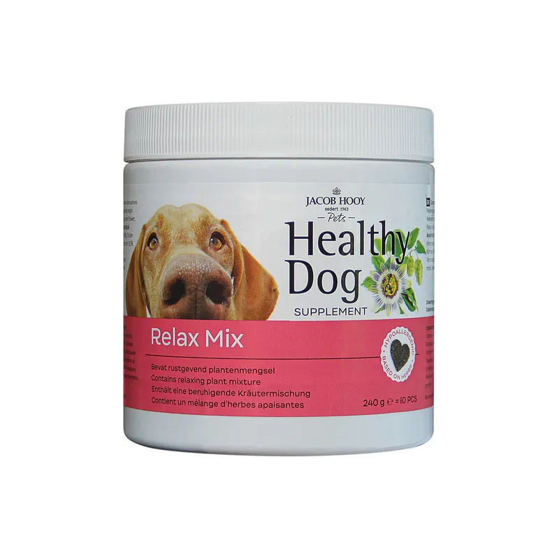 Jacob Hooy Healthy Dog Relax Mix Meest Verkocht