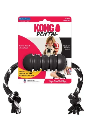 Direct Beschikbaar KONG Extreme Dental met Touw