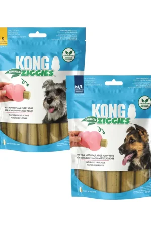 KONG Ziggies Enhanced Puppy Uitverkoop