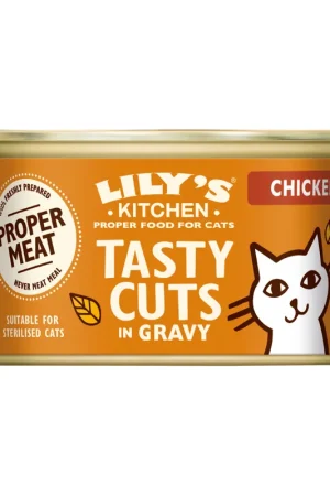Lily’s Kitchen Cat Tasty Cuts Kattenvoer - Blik Populair
