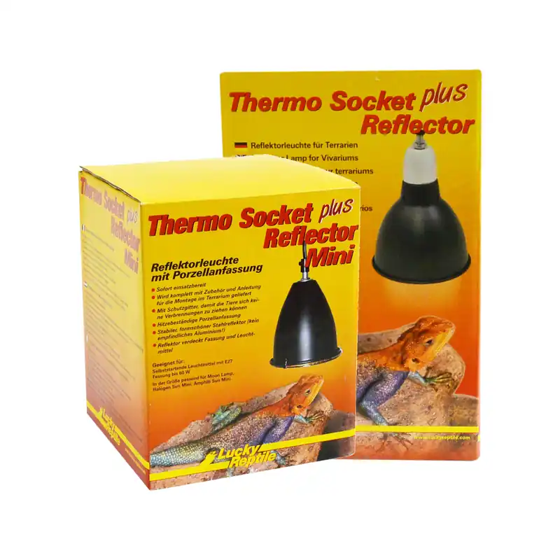 Lucky Reptile Thermo Socket + Reflector Rechtstreeks Van De Fabrikant