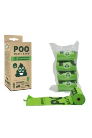 Veilige Betaling M-Pets Poo 100% composteerbare poepzakjes