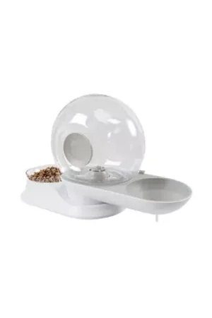 Actieprijs M-Pets Snail Combi Voedsel en Waterdispenser