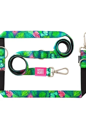Direct Beschikbaar Max & Molly Multi-Function Hondenriem - Tropical