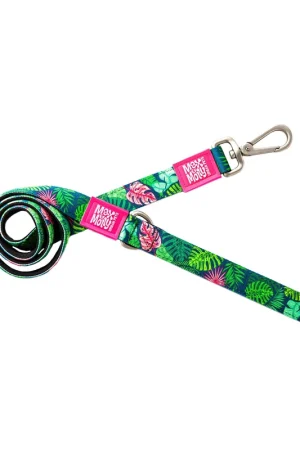 Lage Prijs Max & Molly Short Hondenriem - Tropical
