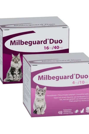 Seizoensaanbieding Milbeguard Duo Kat