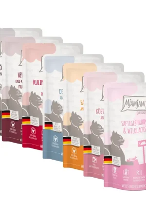 Laatste Kans MjaMjaM Natvoer - Knijpzakje Adult Cat
