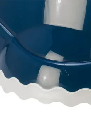 Moderna Plastic Katteneetbak Smarty - Donkerblauw Snelle Levering