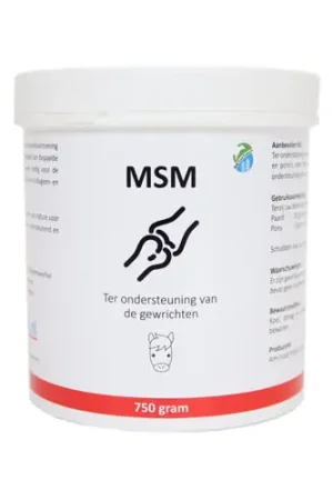 Alleen Vandaag MSM 100% Puur - Paard