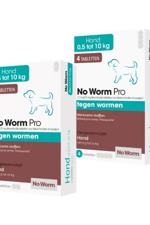Korting No Worm Pro Puppy & Kleine hond