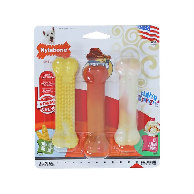 Seizoensaanbieding Nylabone - Frenzy Flavor Mix