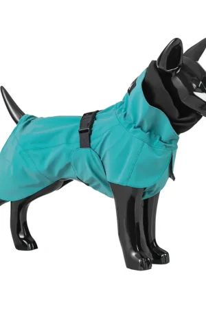 Alleen Vandaag PAIKKA Visibility Raincoat Emerald