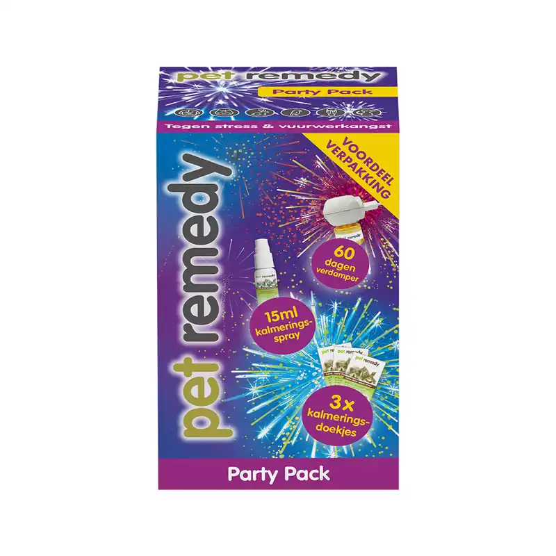Veilige Betaling Pet Remedy Party Pack Vuurwerkangst