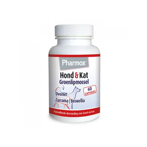 Snelle Levering Pharmox Groenlipmossel Hond & Kat