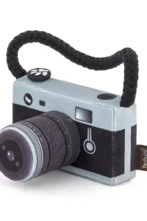 P.L.A.Y. Pet Globetrotter Pluche - Camera Uitverkoop