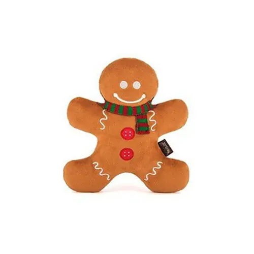 P.L.A.Y. Pet Holiday Classic Pluche - Gingerbread Man Goedkoop
