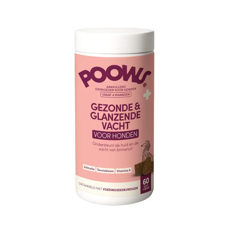 Alleen Vandaag Poows Gezonde & Glanzende Vacht - Hond