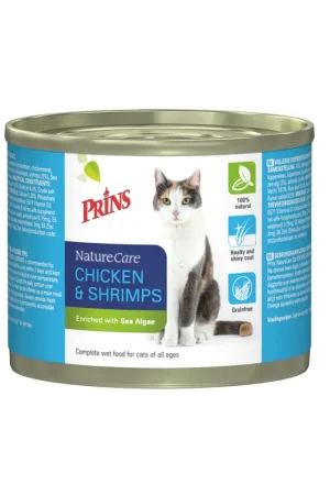 Prins NatureCare Cat Chicken & Shrimps Betaalbaar