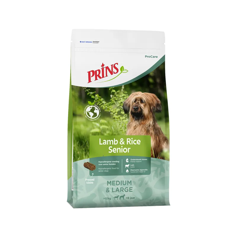 Aanbieding Prins ProCare Lamb & Rice Senior Hypoallergenic