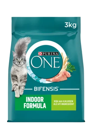 Purina ONE Cat Adult Indoor - Kalkoen Gereduceerde Prijs
