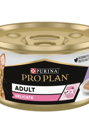Lage Kosten Purina Pro Plan Delicate Adult Cat Mousse met Kalkoen