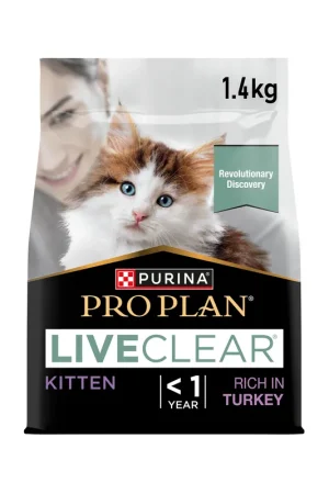 Seizoensaanbieding Purina Pro Plan LiveClear Kitten Food <1 year
