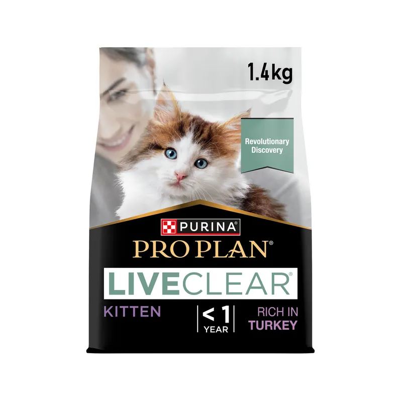 Seizoensaanbieding Purina Pro Plan LiveClear Kitten Food <1 year