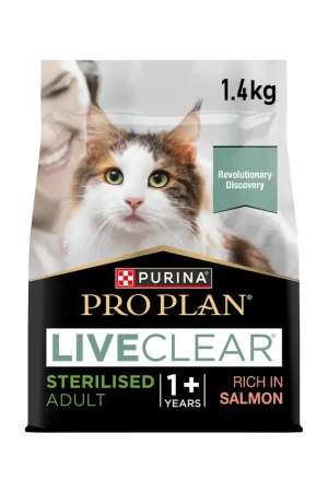 Actieprijs Purina Pro Plan LiveClear Sterilised Cat Food Adult 1+ years - Zalm