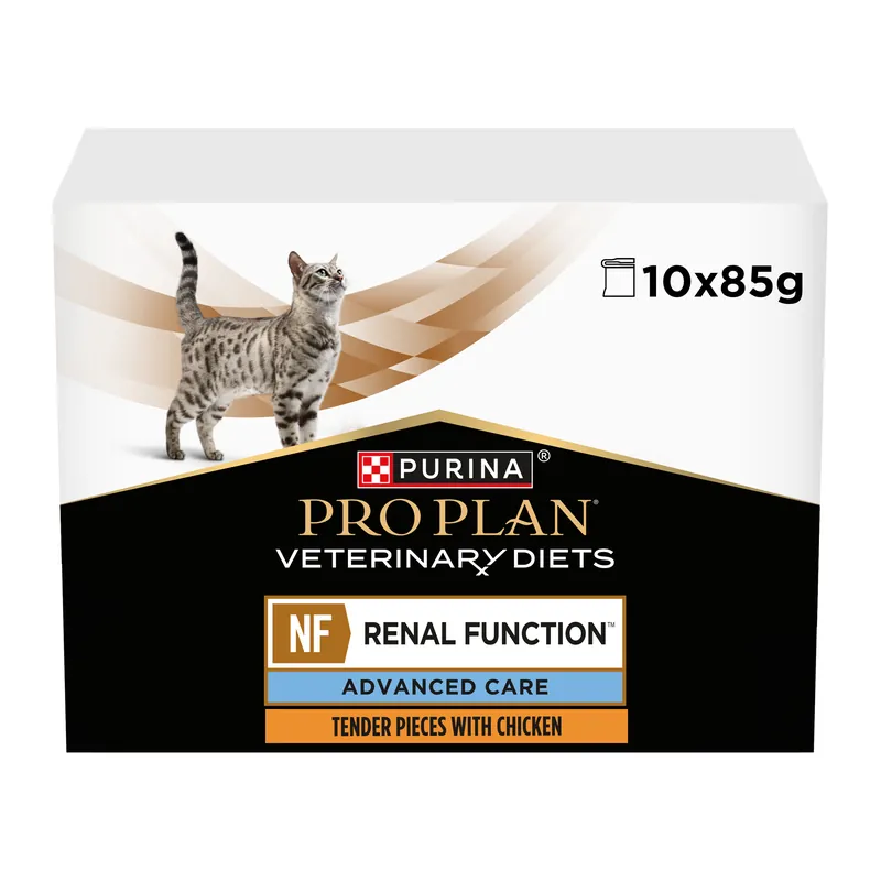 Purina Pro Plan Veterinary Diets NF Renal Function Kat Pouch Kip Populair