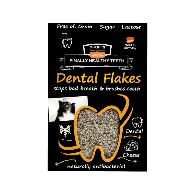 Aanbieding Qchefs Dental Flakes - Honden