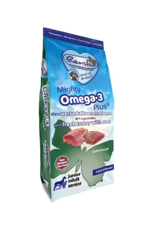Renske Mighty Omega 3 Plus Cold Pressed - Verse Kalkoen met Eend Gratis Retour