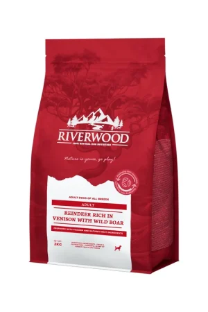 Riverwood Adult Hondenvoer - Rendier & Hert met Wild Zwijn Alleen Vandaag
