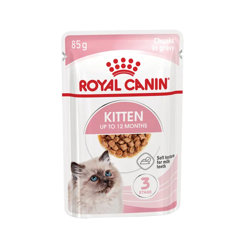 Actieprijs Royal Canin Kitten in Gravy - Kattenvoer