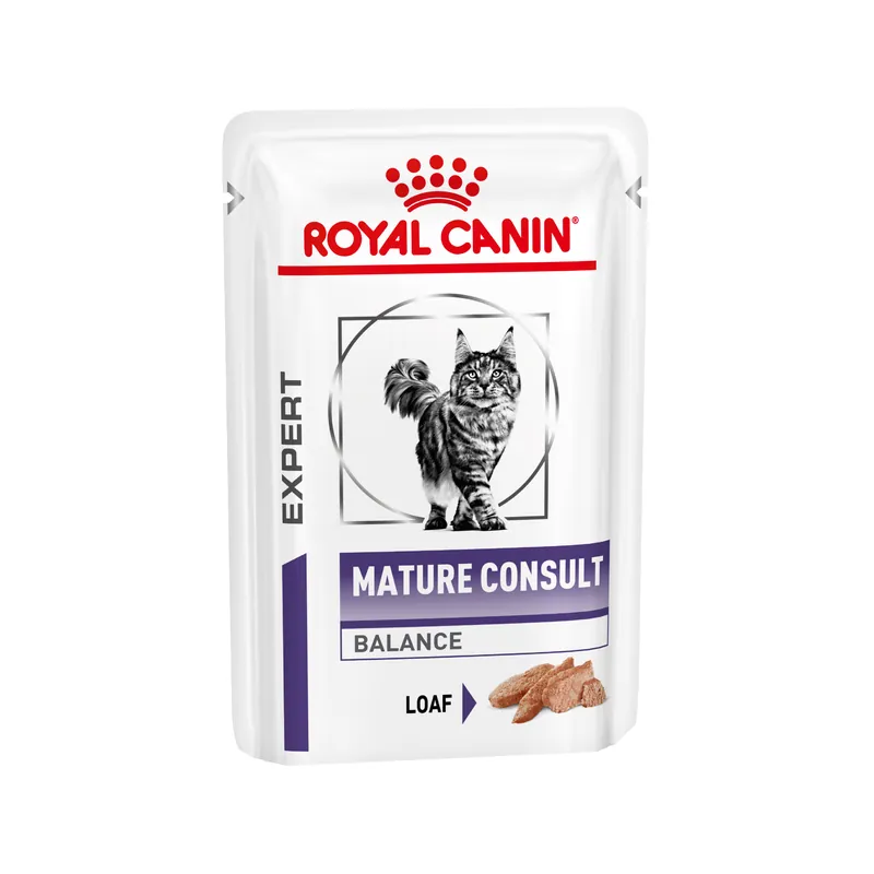 Seizoensaanbieding Royal Canin VCN - Mature Consult Balance - Cat - Maaltijdzakje