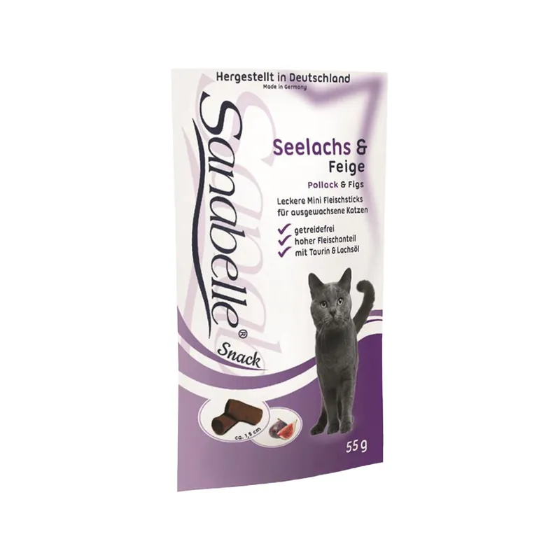 Sanabelle Snack Koolvis en Vijg Flitsaanbieding
