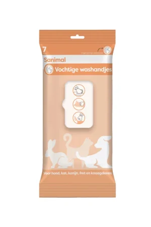 Sanimal Vochtige Washandjes Lage Prijs
