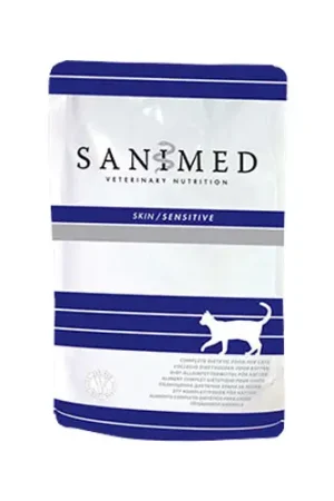 Direct Beschikbaar Sanimed Skin Sensitive Cat - Maaltijdzakje