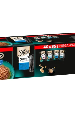 Sheba Sauce Collection - Vis Selectie - Mega pack Tijdelijk Beschikbaar