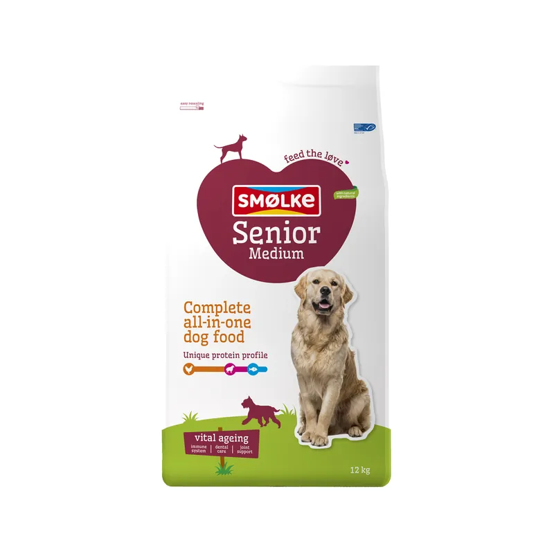 Smølke Hond Senior Medium Premium