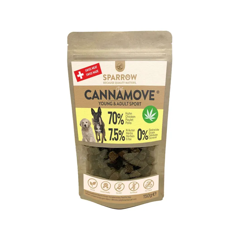 SPARROW Pet CannaMove Snacks Gecertificeerd