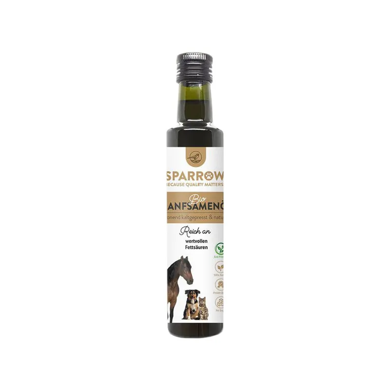 SPARROW Pet Organic Hennepzaad Olie Betaalbaar
