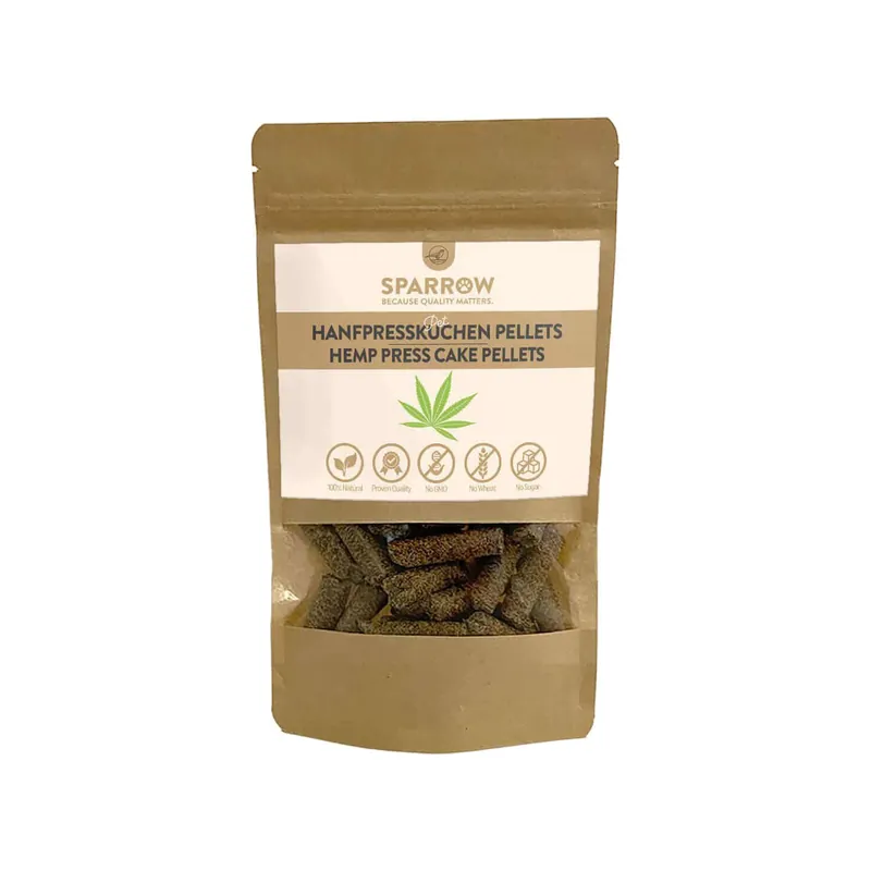 SPARROW Pet Organic Hennepzaad Pellets Bestseller