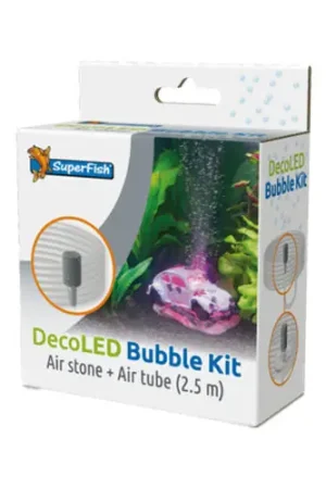 Express Levering SuperFish Deco Led Bubble Kit