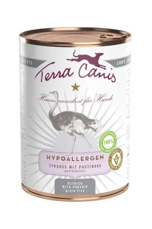 Rechtstreeks Van De Fabrikant Terra Canis Hypoallergenic - Struisvogel met Pastinaak