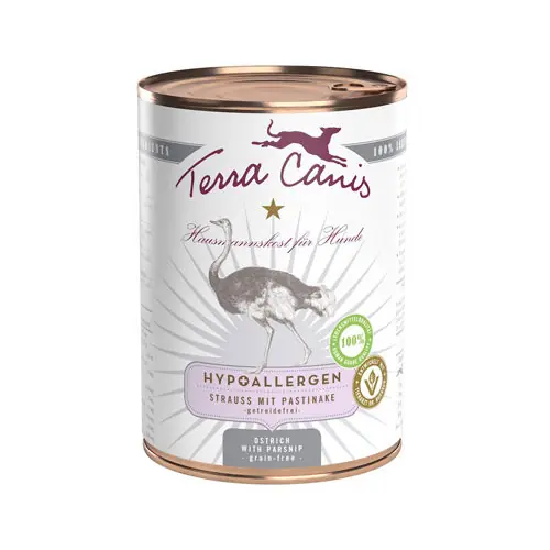 Rechtstreeks Van De Fabrikant Terra Canis Hypoallergenic - Struisvogel met Pastinaak