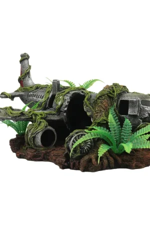 Terra Della Vliegtuigwrak Jungle Merkproduct