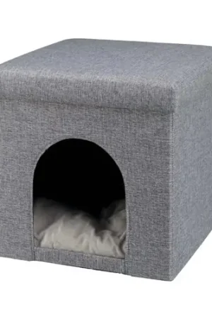 Weekendaanbieding Trixie Cuddly Cave Kattenpoef Alois